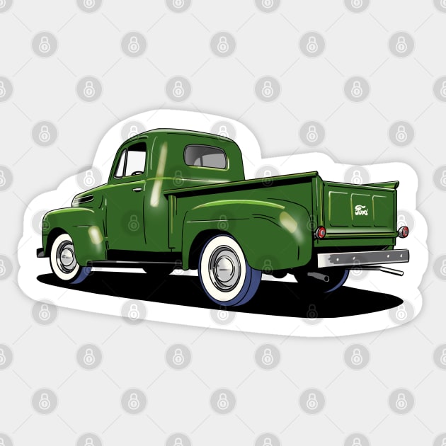 Ford Pickup Truck Sticker by Webazoot